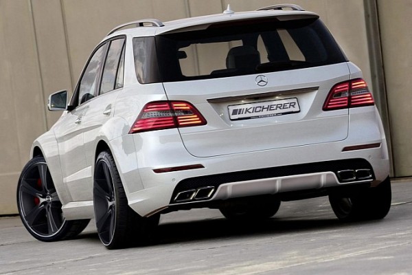 Kicherer дает Mercedes Benz M-Class 2012 усовершенствованный облик